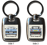 Triumph TR7 Roadster 1977-81 Keyring 5